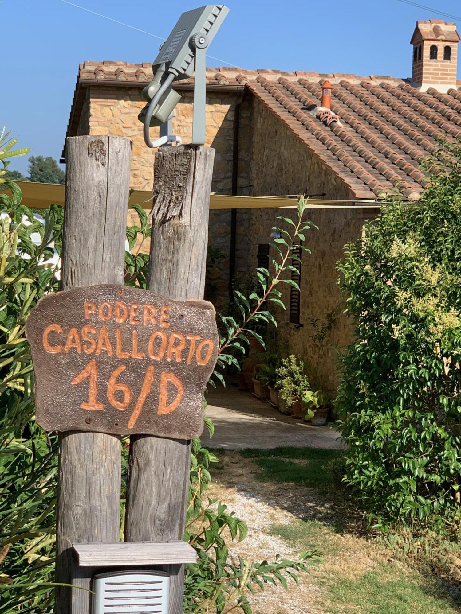 Podere Casallorto Вольтерра Экстерьер фото